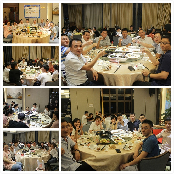 旭子人共舉杯，同慶中秋佳節(jié)